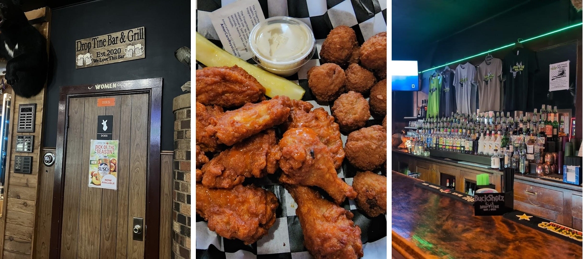 Drop Tine Bar & Grill Menu
