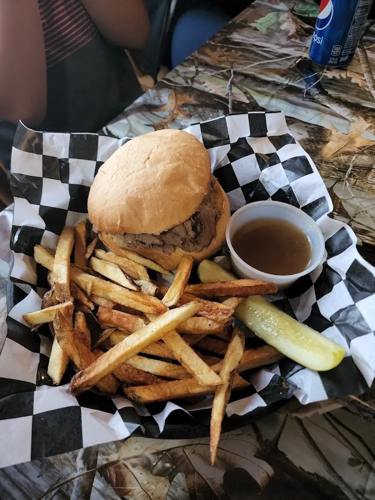 Italian Beef Sandwich with Fries